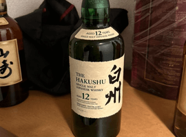ウイスキー:Suntory(白州 12年 シングルモルト)など3点
