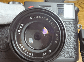 LEICA:M6 TTL 0.85 ブラック+SUMMICRON-M 50mm F2 ズミクロン ブラックなど22点