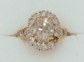 リング:K18/ダイヤモンド/メレダイヤなど3点