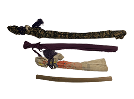 倉庫に眠っていた刀剣類