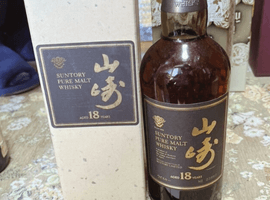 ウイスキー:Suntory(山崎 18年 ピュア)など38点