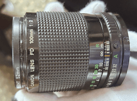 Canon:NEW FD 100mm F2など4点