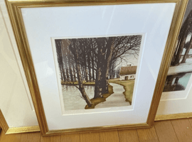 ジャックデペルト:チュイルリー公園(リトグラフ)/骨董一式/など