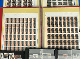 大量の普通切手をお買い取り