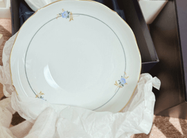 マイセン:クロッカスなど2点