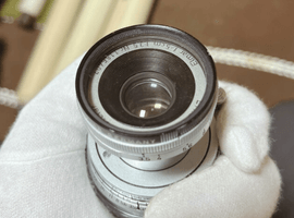 LEICA:Elmar 5cm F3.5 エルマー 沈胴 Lマウント L39/LEICA:M4 シルバー ボディ/など3点