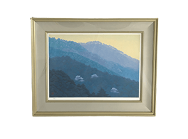 絵画のほか、多数の骨董品