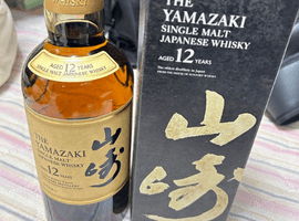 Suntory:山崎 12年 シングルモルトなど3点