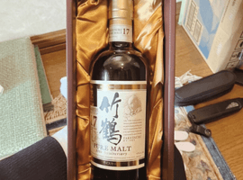 ウイスキー:NIKKA(竹鶴 17年 ピュアモルト 80周年記念)など2点