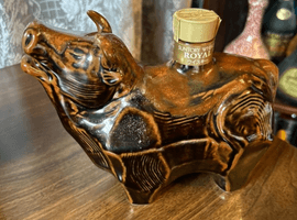 ウイスキー:Suntory(ローヤル 干支ボトル 丑 1997年 陶器)など2点