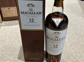 ウイスキー:MACALLAN(12年 シェリーオークカスク 旧)など4点