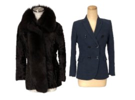 VALENTINO毛皮コート /GUCCI ジャケット/など