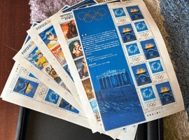 アテネ2004オリンピック切手/科学技術切手など