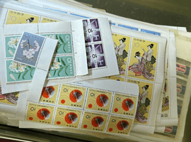 万国郵便連合加盟75年記念切手/国際文通週間切手など