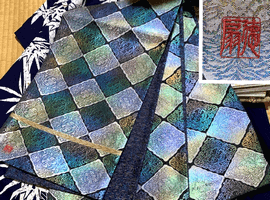 藤林徳扇作の着物数点あわせて