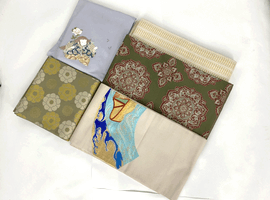 細見華岳の袋帯など着物数点で