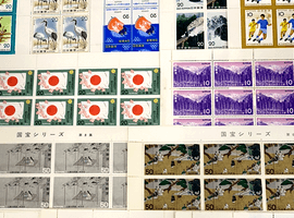 特殊切手を含む切手数点で