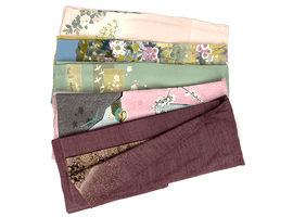 加賀友禅を含む着物数点で